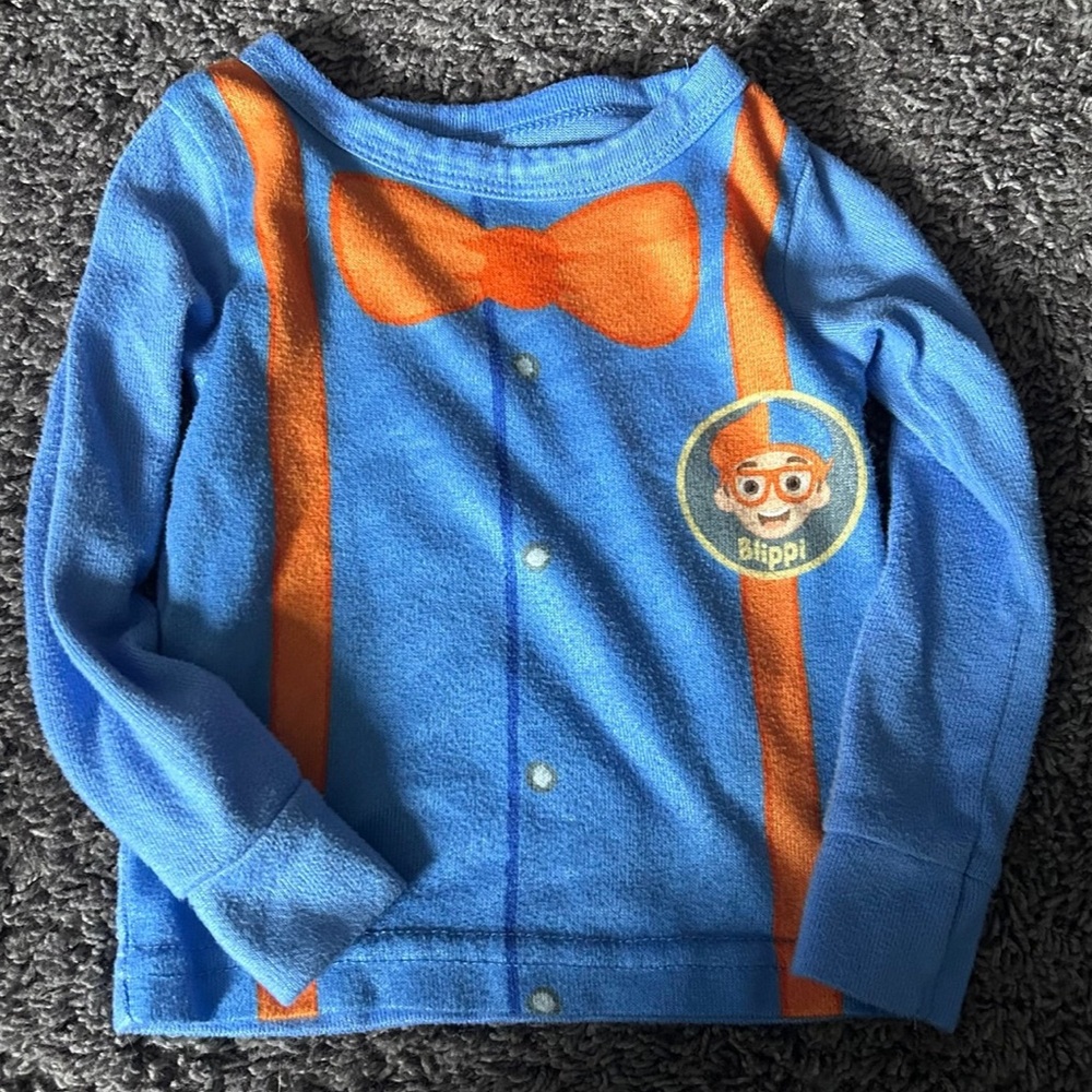 Kids Blippi Pj Top